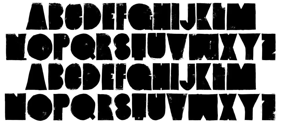Vintage Denim font