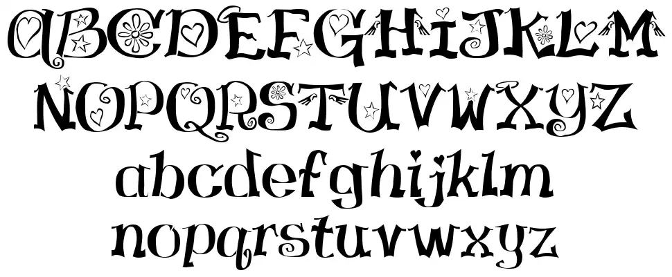 Virgin Love font