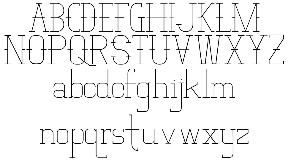 Vloderstone font
