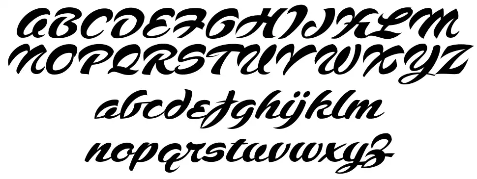 Voodoo Script font