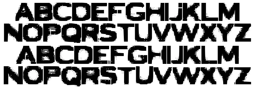 VTC Bad Luck font