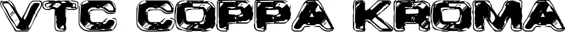 VTC Coppa Kroma font