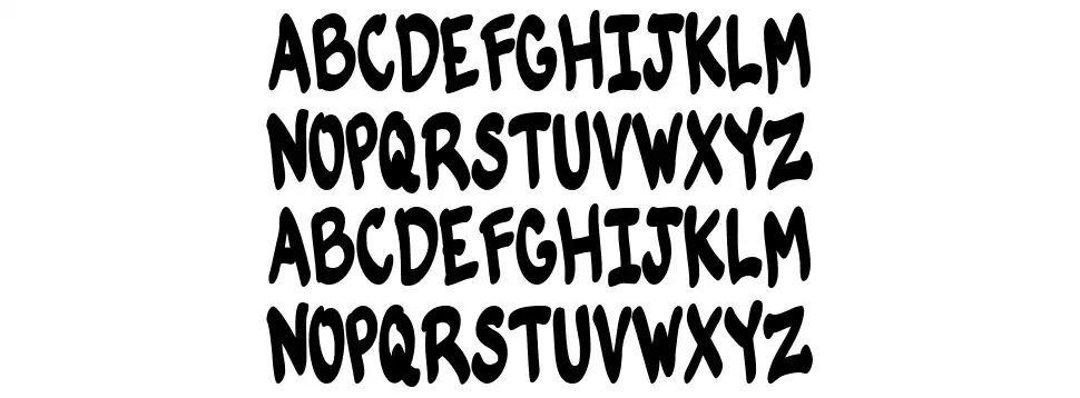 VTC Komik Skans font