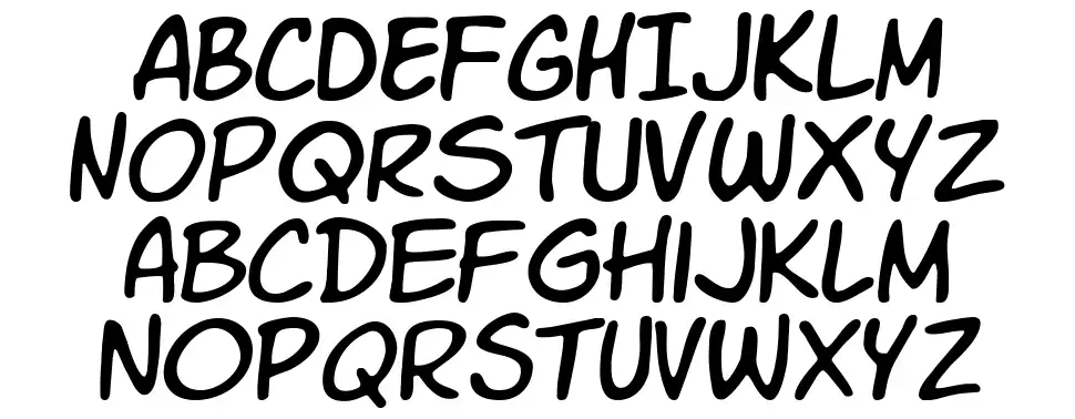 VTC Letterer Pro czcionkę