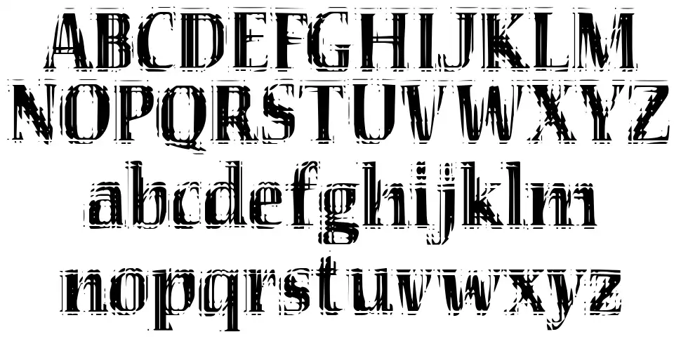 VTC Seeindubbledointriple font
