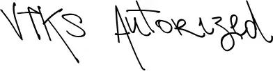 VTKS Autorized