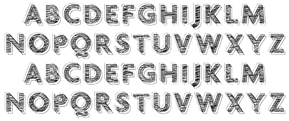 Шрифт для фотошопа мел