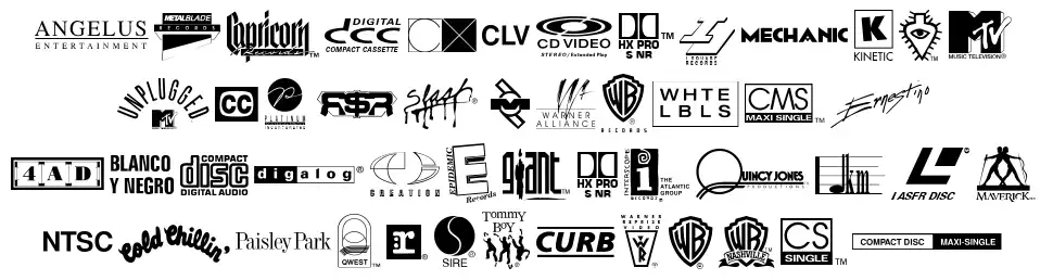 Warner Logo Font Nine font