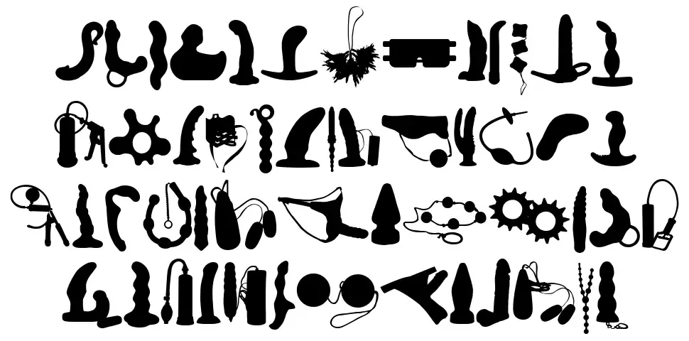 WC XXXplicit Bta font