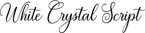 White Crystal Script