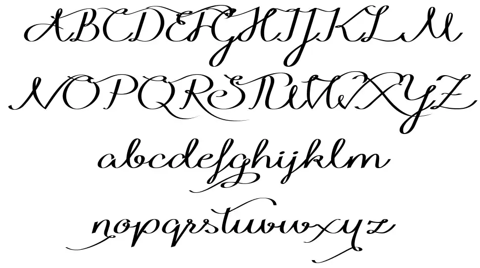 Windy Rain font