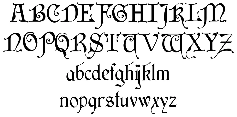 Wish MF font