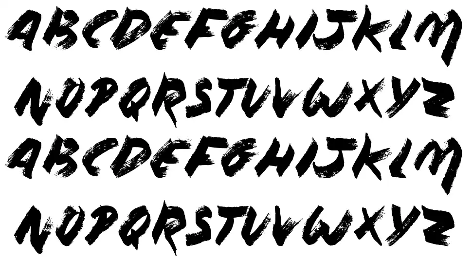 Without Notice font