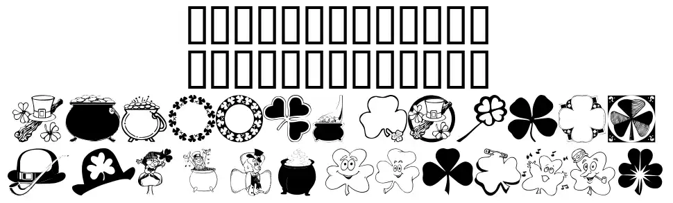 WM St Paddys font