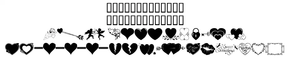 WM Valentine font