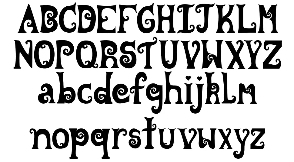 Wonderland font