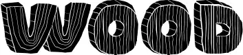 Wood font