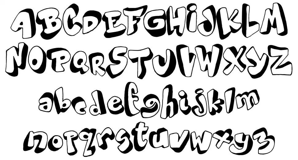 World Black Shadow font