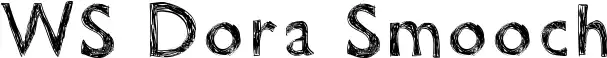 WS Dora Smooch font