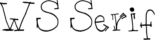 WS Serif font