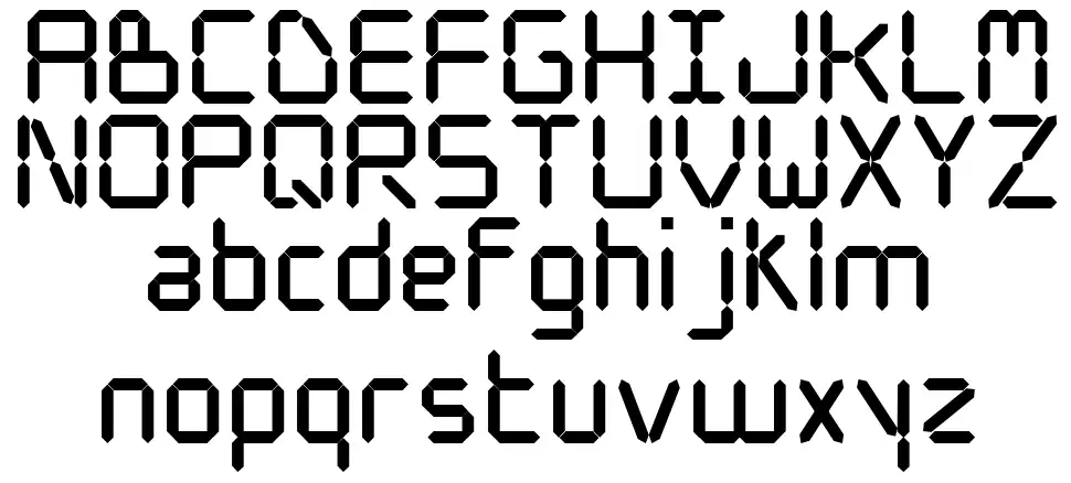 WW Digital font