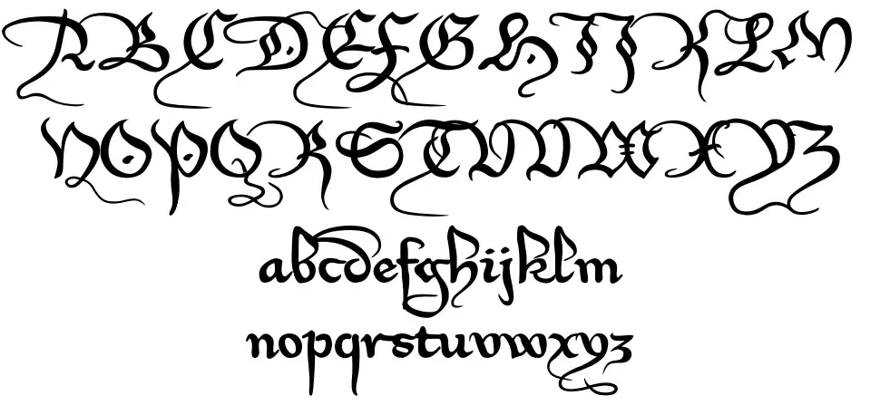 Xirwena font