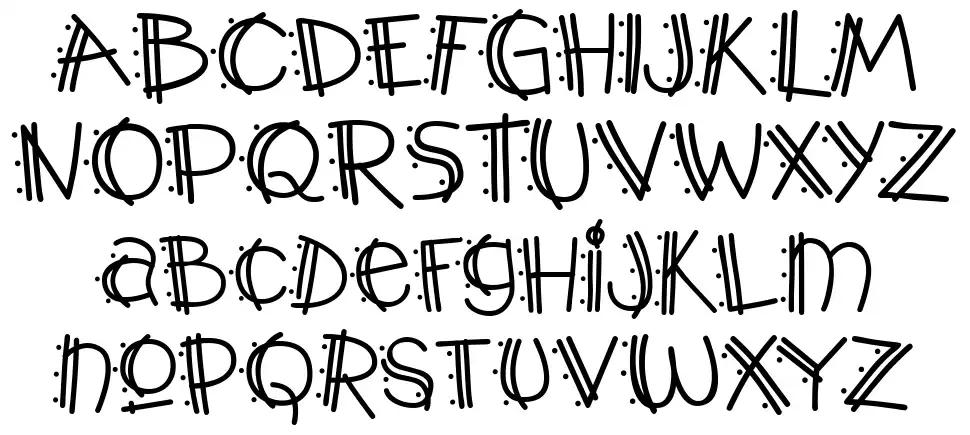 Y2K PopMuzik font