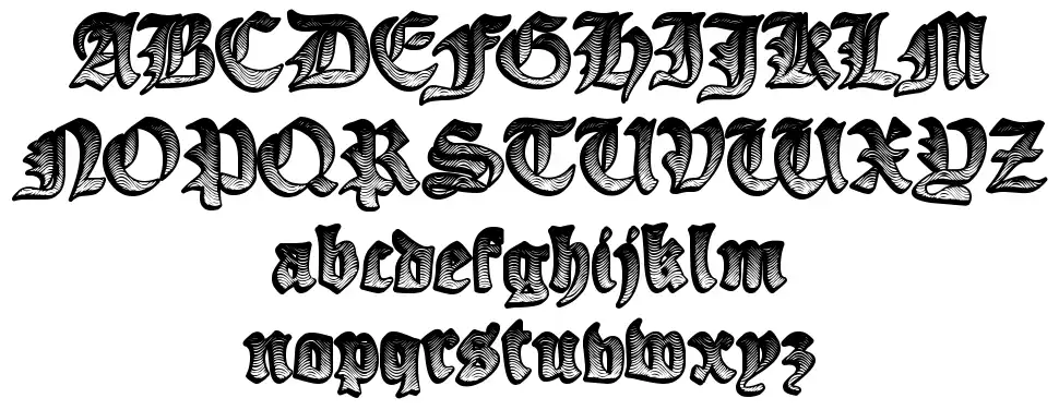 Ye Olde Oak font