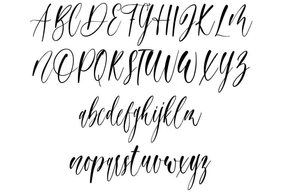 Your Song font by Fikryal studio FontRiver