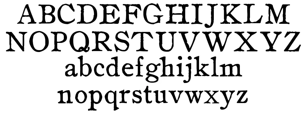 zai Drukarnia Wydawnicza 1870 font