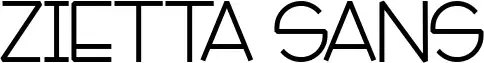 Zietta Sans