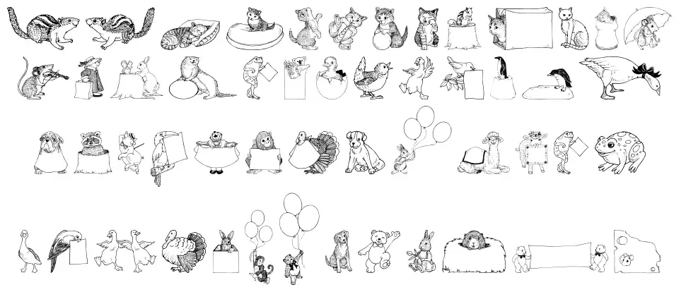 Zooland font