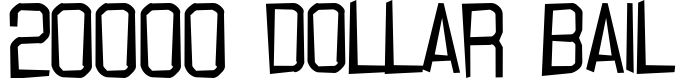 20000 Dollar Bail
