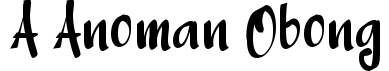 A Anoman Obong