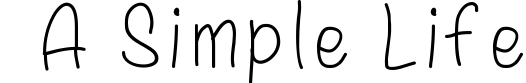 A Simple Life