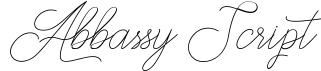Abbassy Script