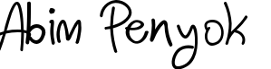 Abim Penyok