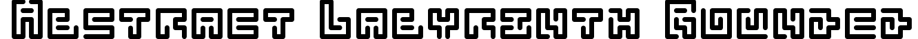 Abstract Labyrinth Rounded