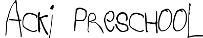 Acki Preschool