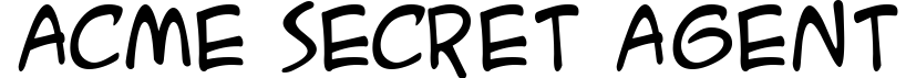ACME Secret Agent
