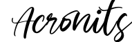 Acronits