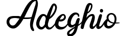 Adeghio