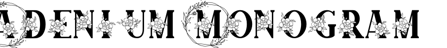 Adenium Monogram