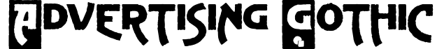 Advertising Gothic