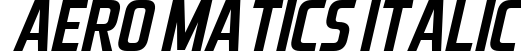 Aero Matics Italic