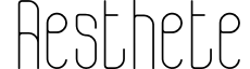 Aesthete