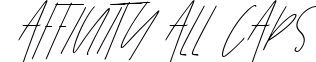 Affinity All Caps