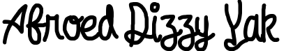 Afroed Dizzy Yak