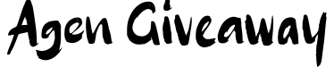 Agen Giveaway