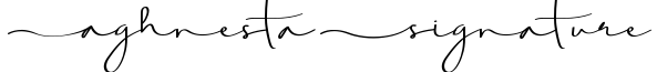 Aghnesta Signature